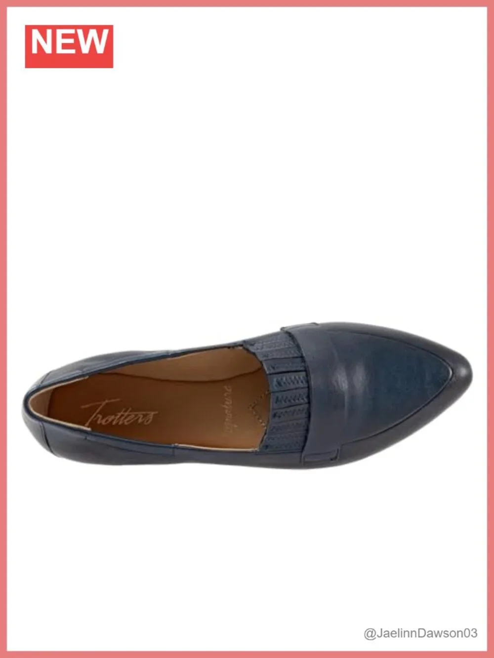 Women's Leather Slip-On Loafers Mary Jane